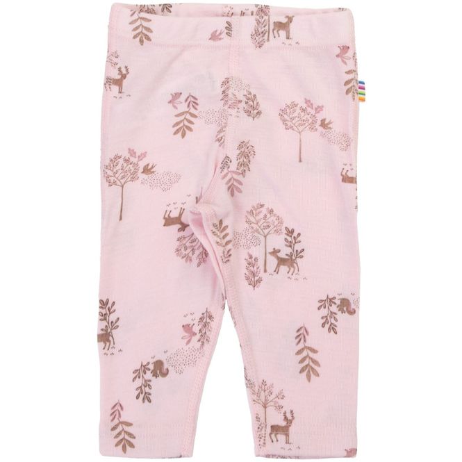 Hovedbilde Joha leggings i ull/silke til baby, Lt. pink