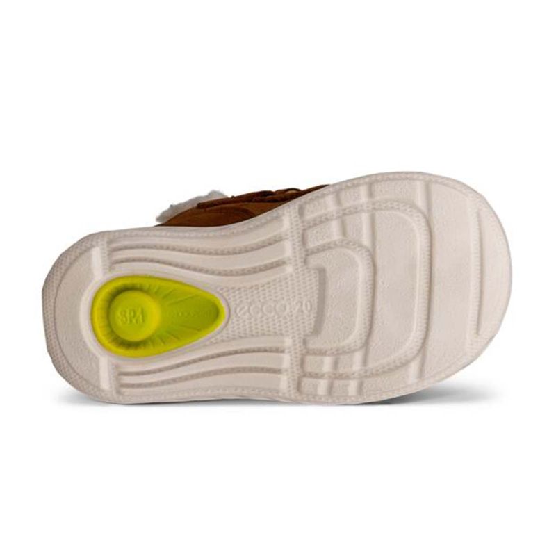 Ecco SP.1 Lite Warm vintersko til baby, Camel