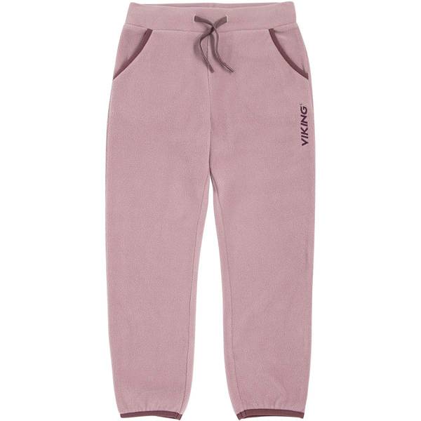 Hovedbilde Viking Play fleecebukse til barn, dusty pink