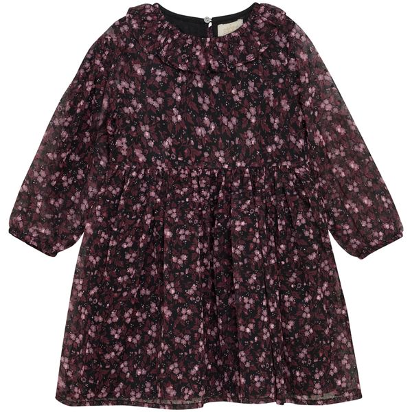 Hovedbilde Creamie Dobby kjole til småbarn, Black