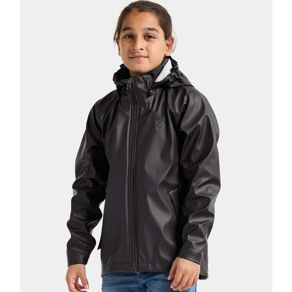 Hovedbilde Didriksons Hepta regnjakke til barn, Black