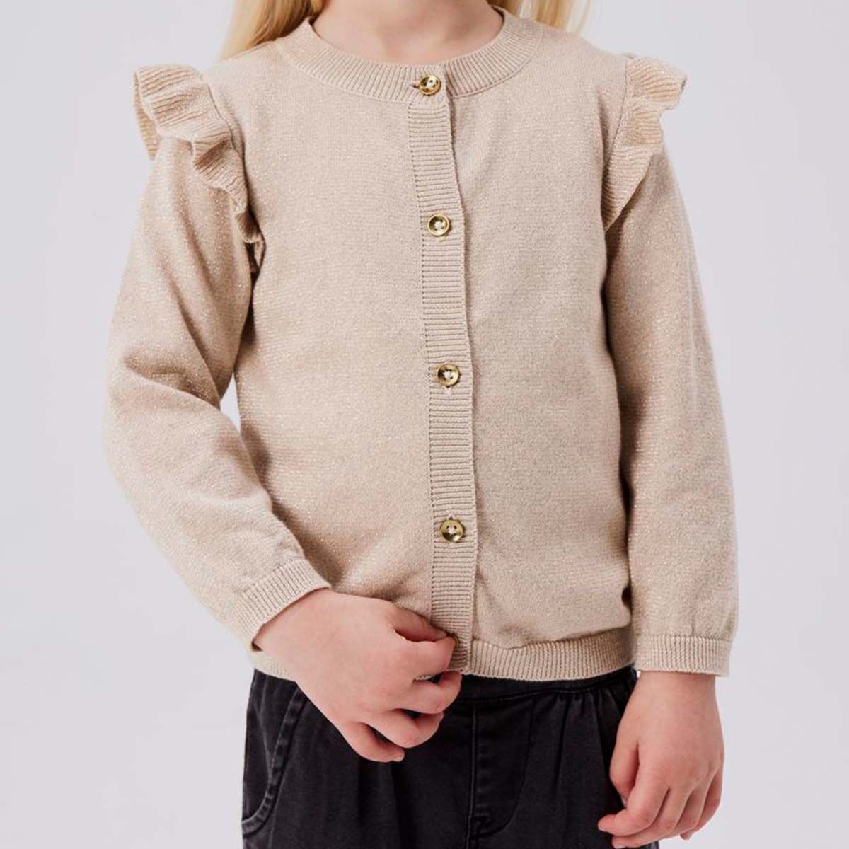 Name It Nmfabinne cardigan til småbarn, Peyote
