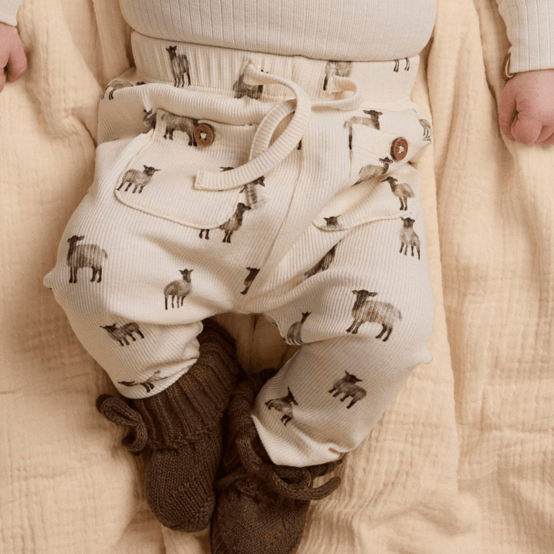 Lil' Atelier Nbmgavo bukse til baby, Turtledove