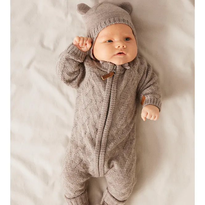Hovedbilde Name It Nbnwruni heldress i ull til baby, ...