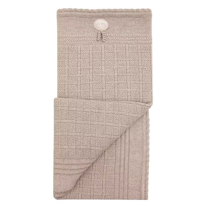 Hovedbilde Lillelam Classic pledd i merinoull, Beige