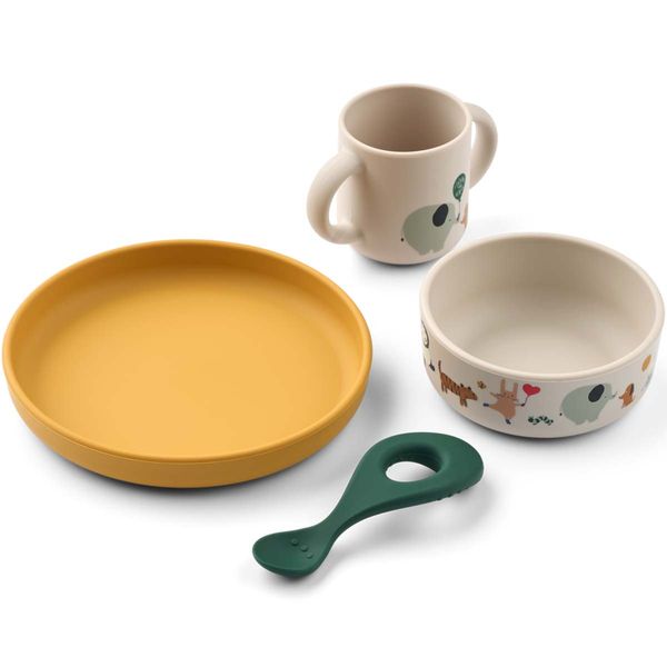 Hovedbilde Liewood Vivi spisesett i silikon, Around The ...