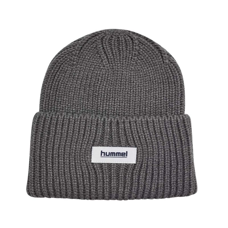 Hummel Hmljr Heavy Rib vinterlue til barn, Dark Gull Gray