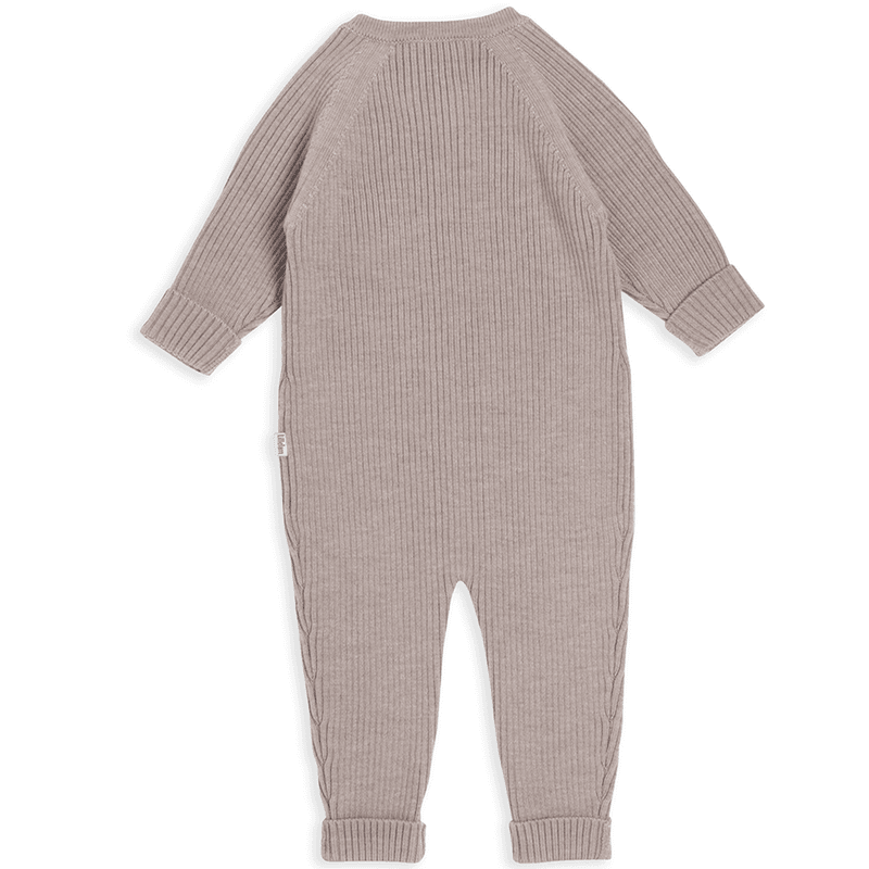 Lillelam Ribb sparkedress i merinoull, Beige