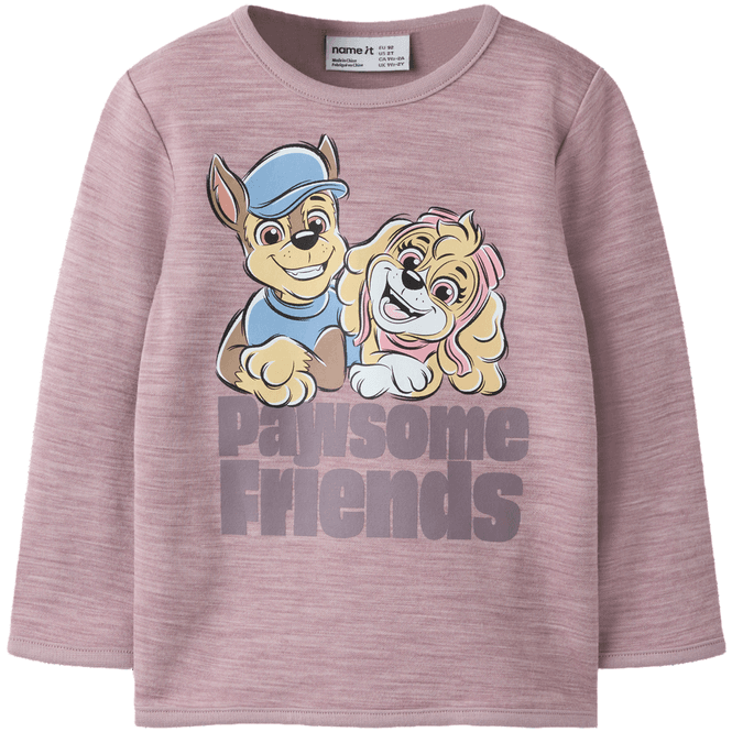 Hovedbilde Name It Nmfwuppo Paw Patrol genser ull/bomull, ...