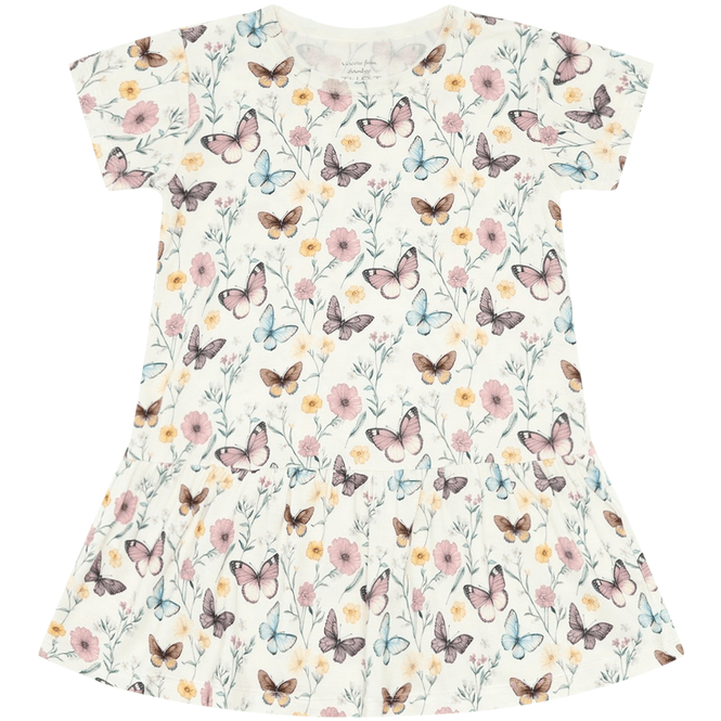 Hovedbilde Hust and Claire Hcfuia Butterfly kjole i bambus, ...