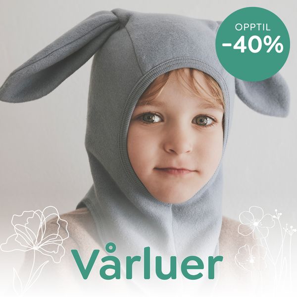 Spring Weeks - Vårluer til barn og baby opptil -40%
