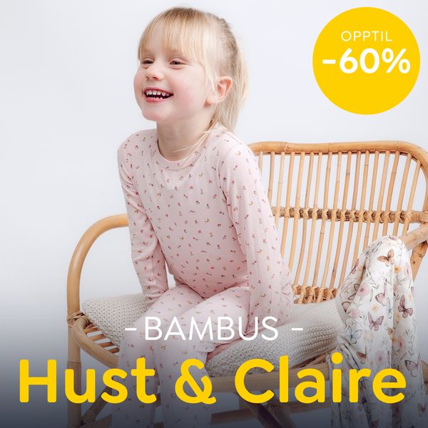 Hust and Claire bambusklær til baby og barn hos DressMyKid – opptil 60% rabatt