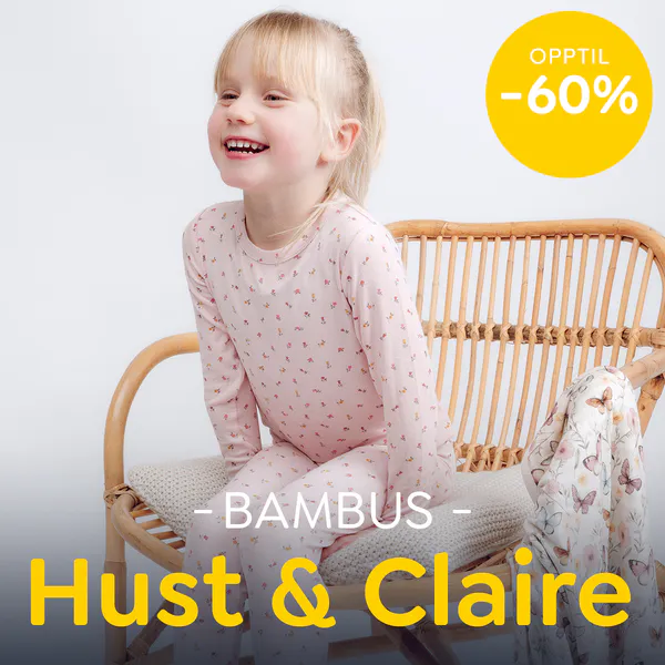 Hust and Claire bambusklær til baby og barn hos DressMyKid – opptil 60% rabatt