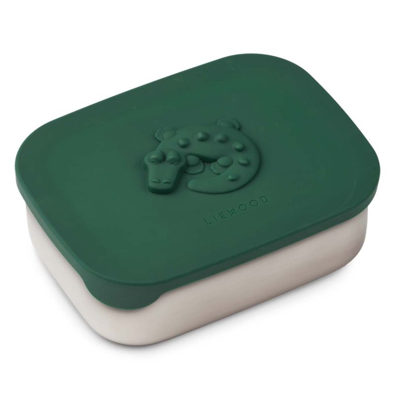 Liewood Arthur Crocodile matboks, Garden Green