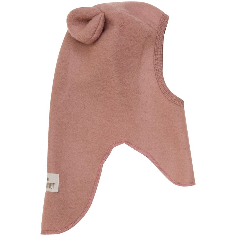 HUTTEliHUT Balaclava Bjørn ullfleece, Burlwood