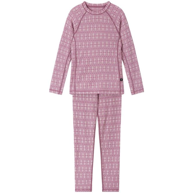Hovedbilde Reima Taival sett i ull til barn, Grey Pink