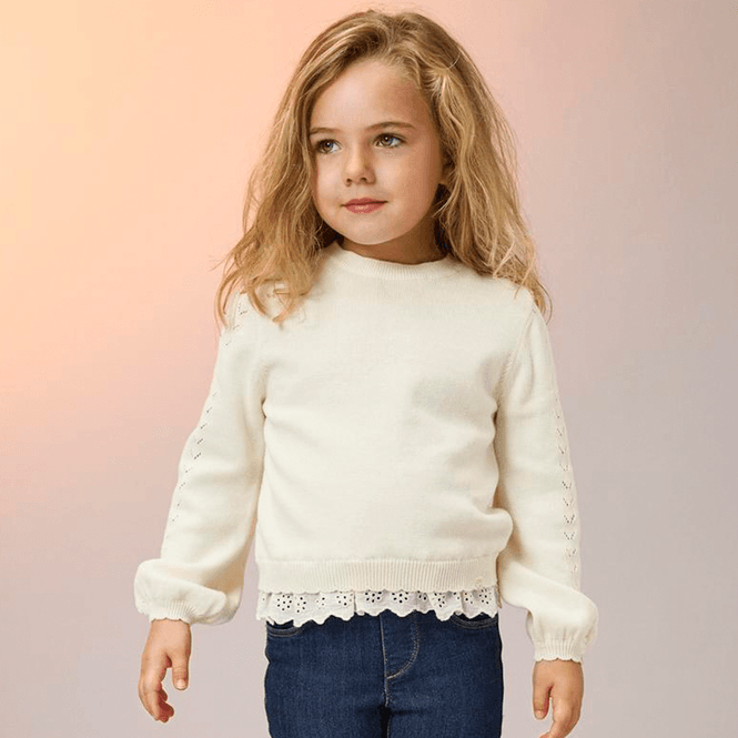 Hovedbilde Kids Only Kmgluna genser til småbarn, Tofu
