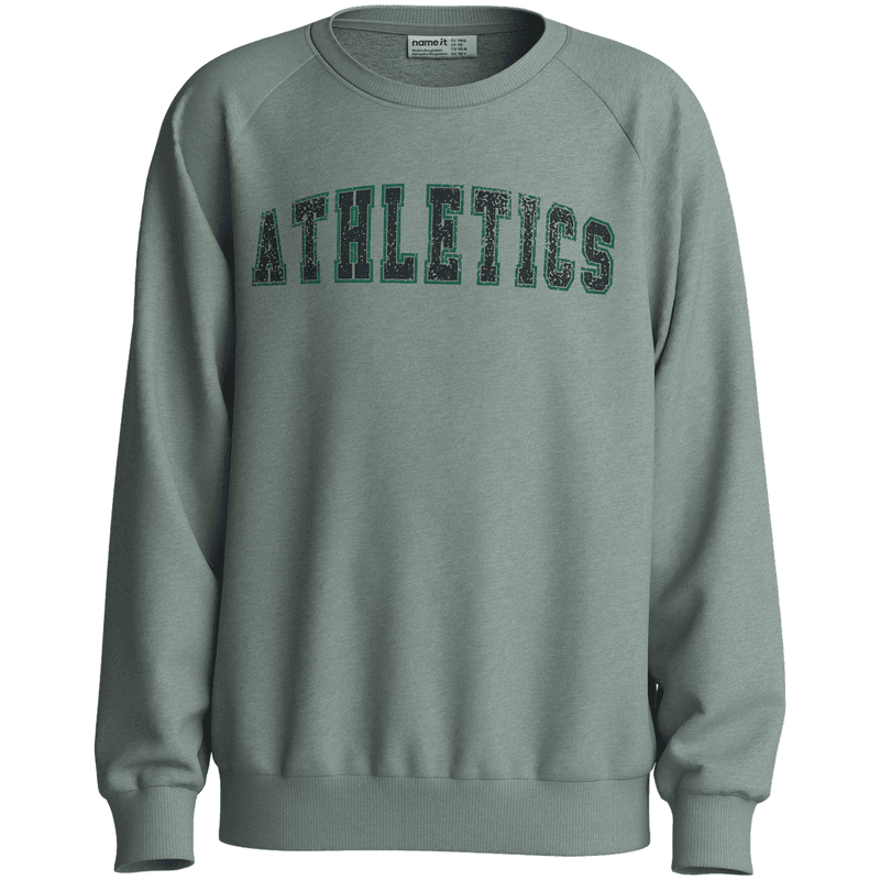 Name It Nkmvion sweatshirt til barn, Green Milieu