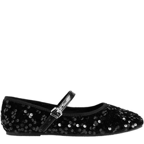 Hovedbilde Name It Nkfrenna ballerinasko til barn, Black