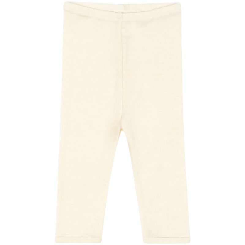 Konges Sløjd Erba leggings i ull til baby, Beige Melange