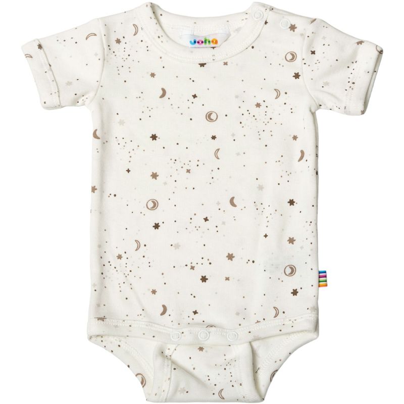 Joha kortermet body med stjerner, White Aop