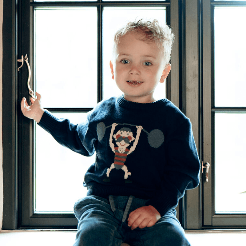 Hust and Claire Hcpelle genser til barn, More Navy