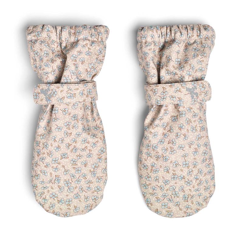 Wheat Rily regnvotter til baby og barn, Lilac Blue Flowers