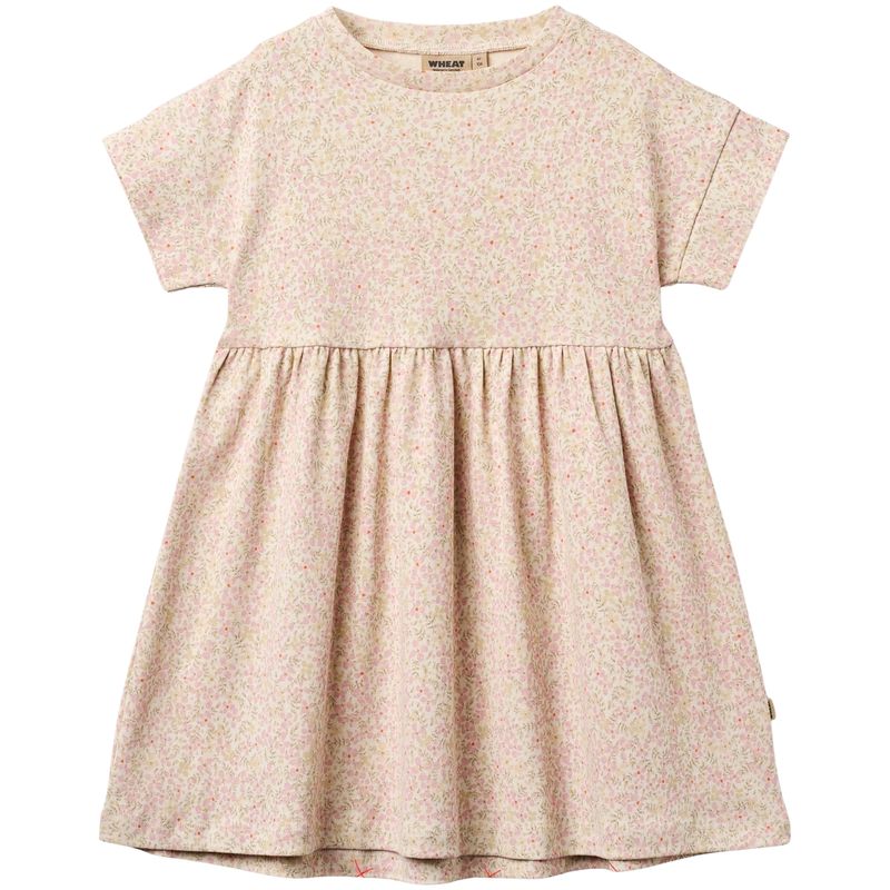 Wheat Emilie kjole til barn, Coral Flowers