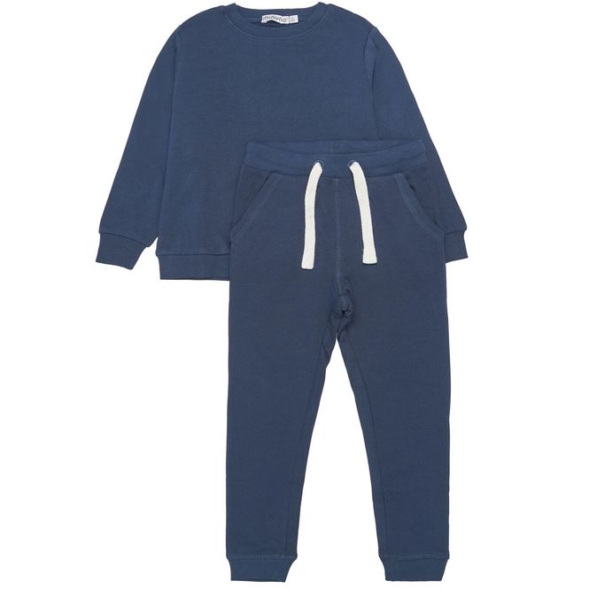 Hovedbilde Minymo joggedress-sett til barn, New Navy