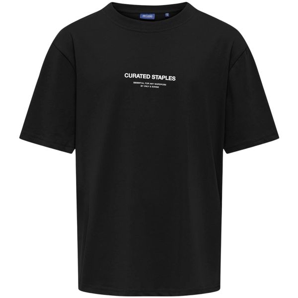 Hovedbilde Only & Sons Osjcurated t-skjorte til barn, Black