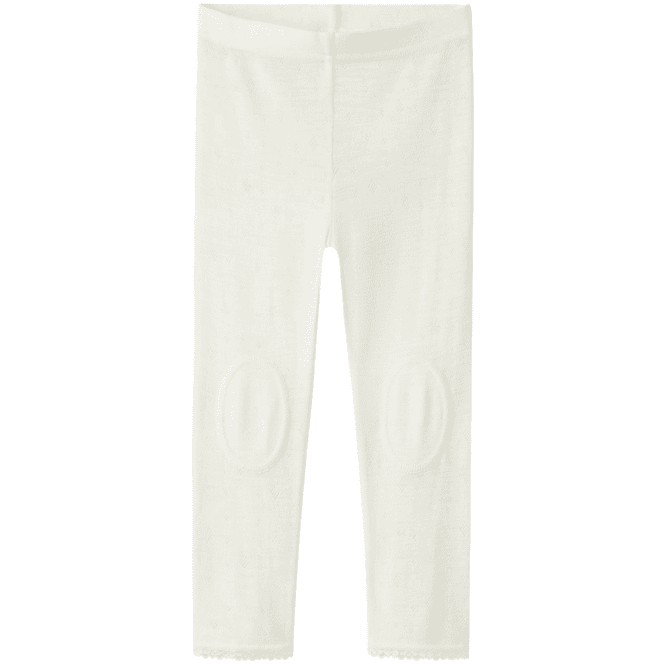 Hovedbilde Name It Nmfwang Wool Neddle leggings, Snow White