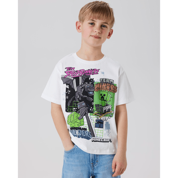 Hovedbilde Name It Nkmjahi Minecraft t-skjorte til barn, ...