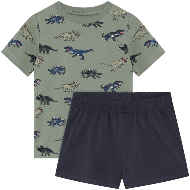 Hovedbilde Minymo shorts-sett til barn, Lily Pad