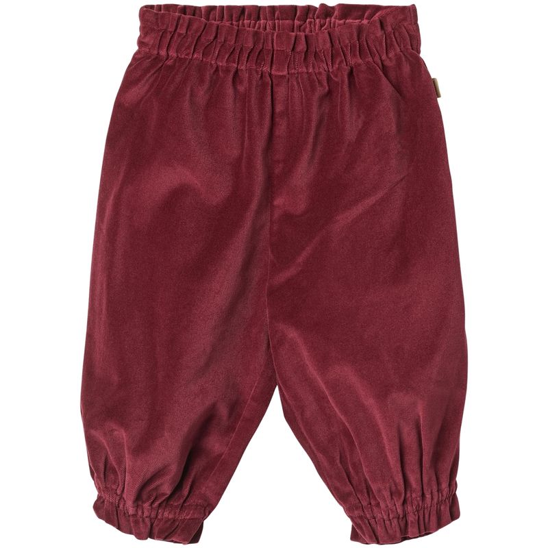 Wheat Winter Polly bukse til baby, Ruby Red