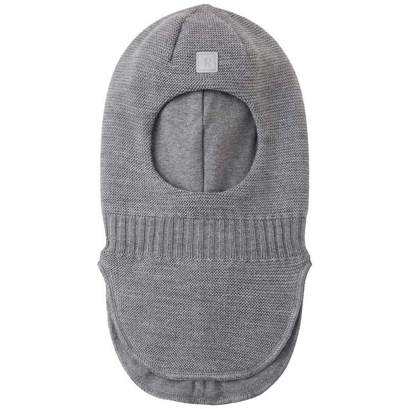 Reima Starrie balaclava i ull, Melange grey