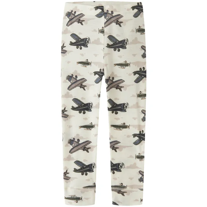 Hovedbilde Name It Nmmwillitus leggings i ull småbarn, Snow ...